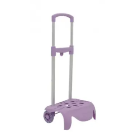 Carro C/Plataforma Lila Para Mochila
