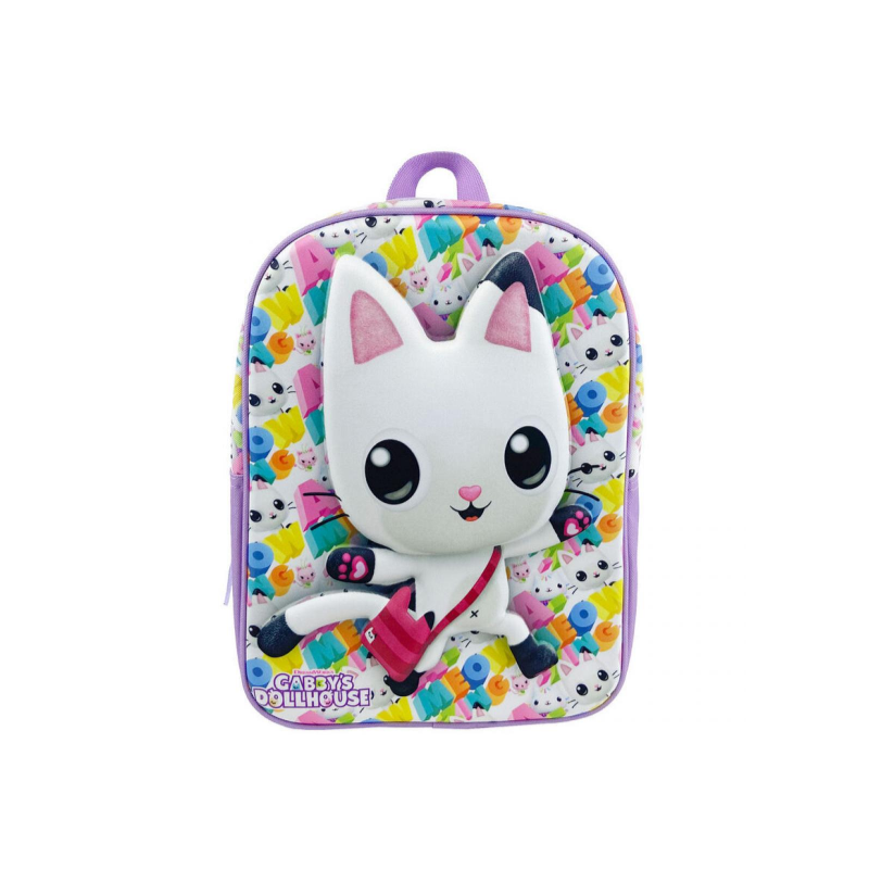 Mochila 3D La Casa de Muñecas de Gabby 30 cm
