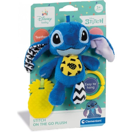 Peluche Mordedor Stitch De Viaje