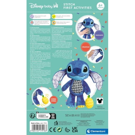Stitch Peluche Primeras Actividades
