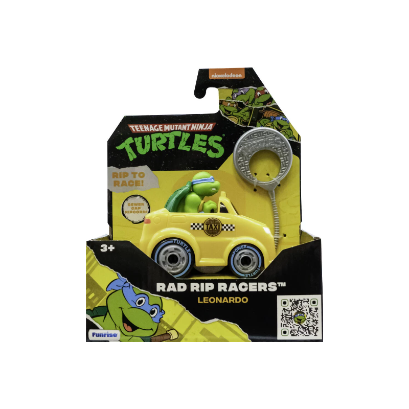 Tortugas Ninja Super Vehículo Para Lanzar Leonardo 9 Cm