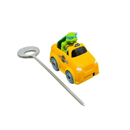 Tortugas Ninja Super Vehículo Para Lanzar Leonardo 9 Cm