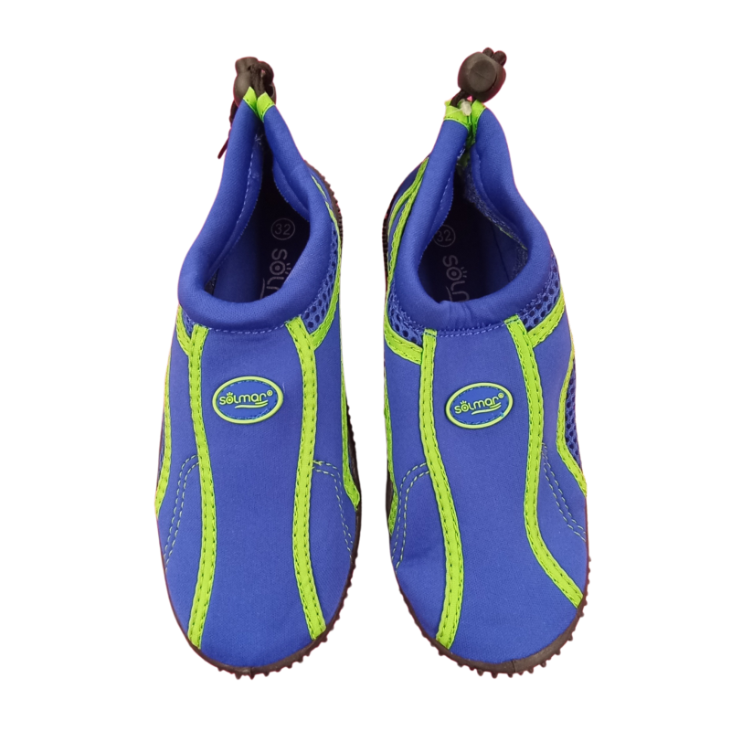 Escarpines Junior T 30-35 Azul/Verde