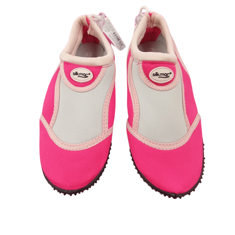 Escarpines Junior T-30-35 Rosa/Gris