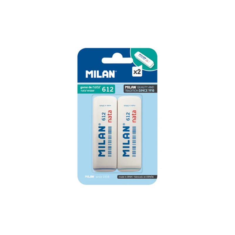 Blister 2 Gomas De Nata Milan 612