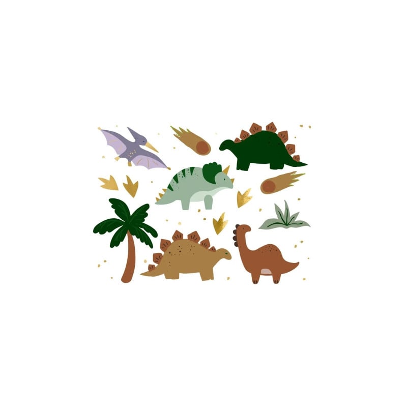 Tatuajes Temporales Dinosaurios 13 Ud