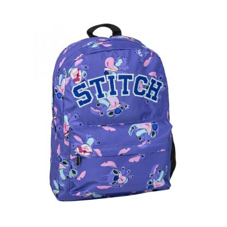 Stitch Mochila Violeta 42 Cm