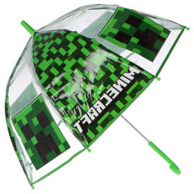 Paraguas Minecraft Transparente 46 Cm.