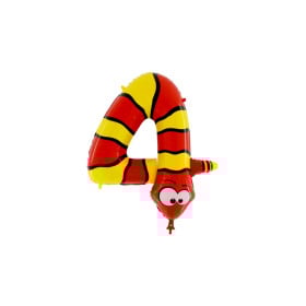 Globo Número 4 Serpiente