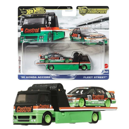 HOT WHEELS CAMION DE TRANSPORTE DE EQUIPO