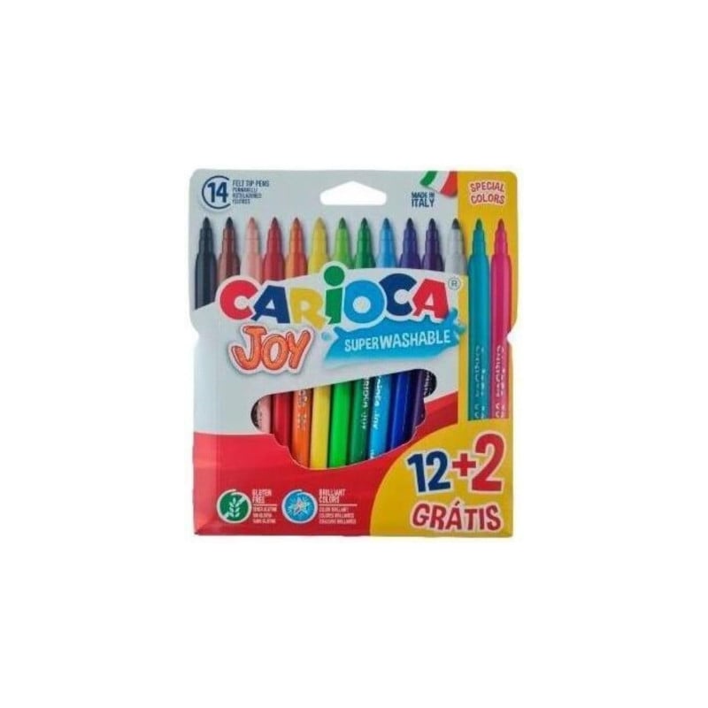 Pack 14 Rotuladores Carioca Joy Punta