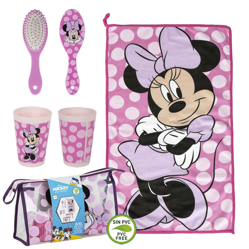 Neceser Viaje con Accesorios Minnie