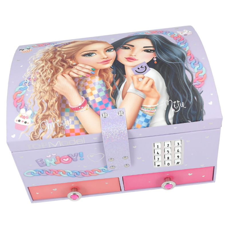 Top Model Joyero Grande Con Código Y Sonido