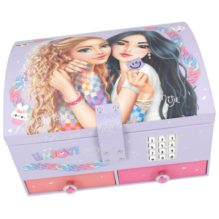 Top Model Joyero Grande Con Código Y Sonido