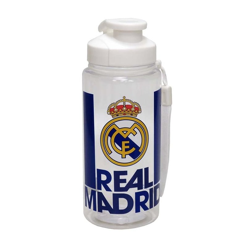 Botella Translúcida Real Madrid 500 Ml.