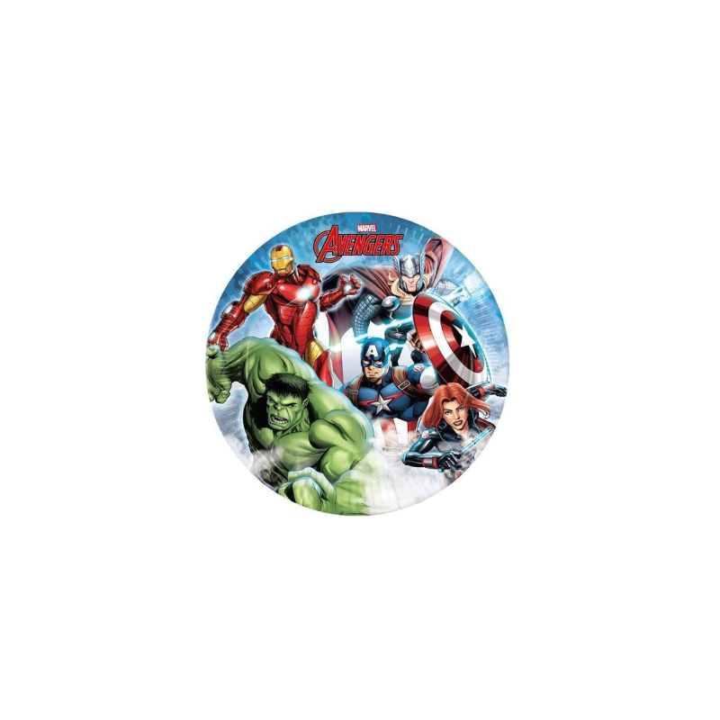 Platos Aavengers Infinity 23 Cm 8 Uds