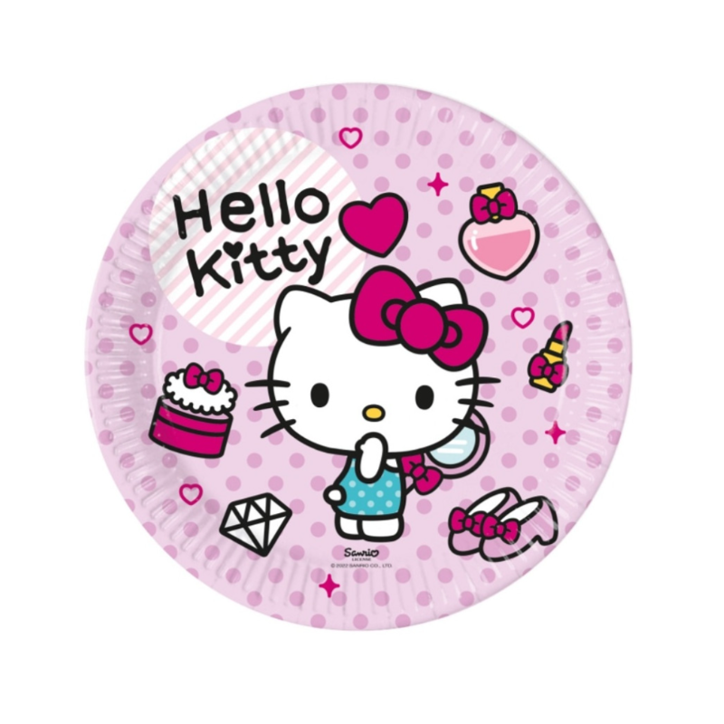 Hello Kitty Platos Fashion 23 Cm
