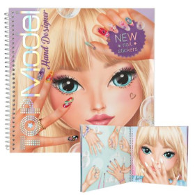 TOPModel Create Your Hand Design Cuaderno Para Colorear