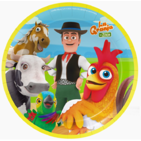 La Granja De Zenon Platos 23 Cm 8 Uds