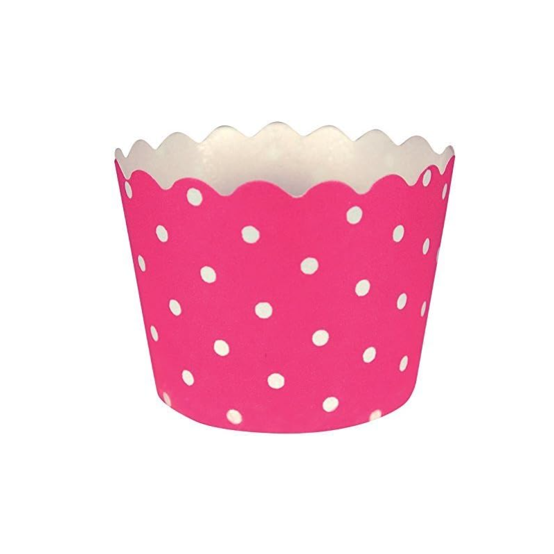 Baking Cups Candy Pink Lunares