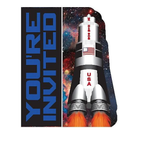 Invitaciones Space Blast