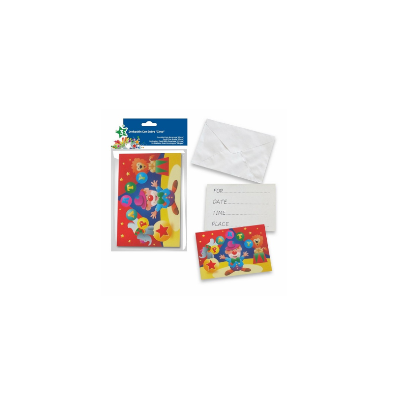 Invitación Con Sobre