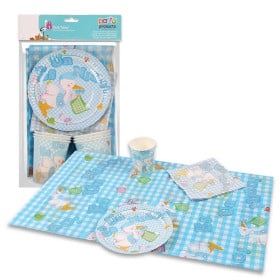 Pack De Fiesta 6 Personas Azul