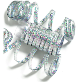 Serpentina Holográfica Plata