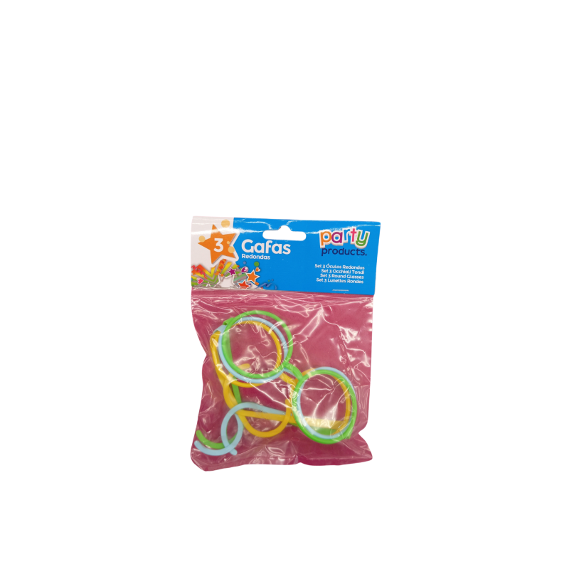 Surtido 3 Gafas Redondas