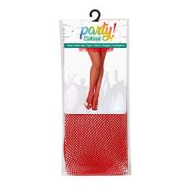 Medias Rejilla Rojo Adulto