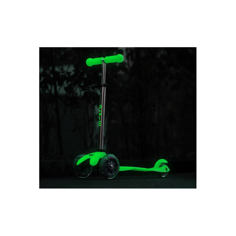 Mini Micro Deluxe Glow Led Verde Lima