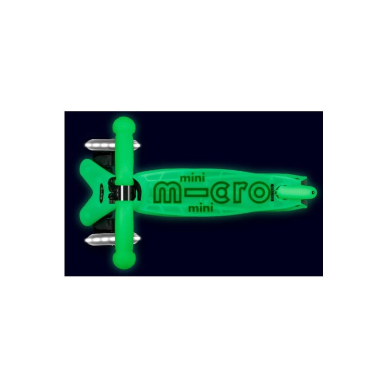 Mini Micro Deluxe Glow Led Verde Lima