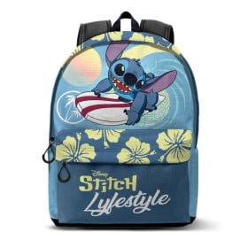 Mochila Lilo y Stitch 44Cm. Adaptable