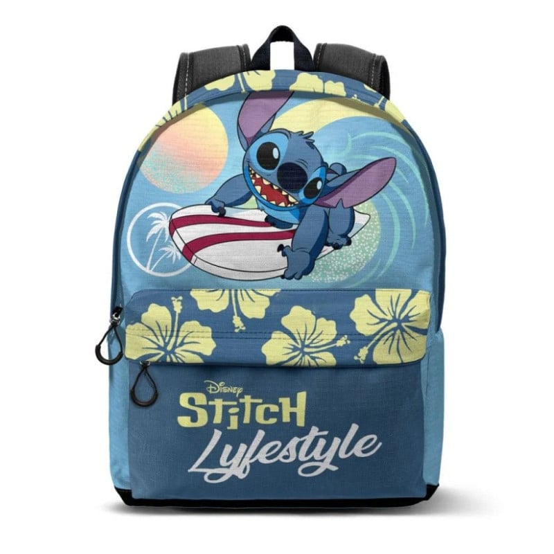 Mochila Lilo y Stitch 44Cm. Adaptable