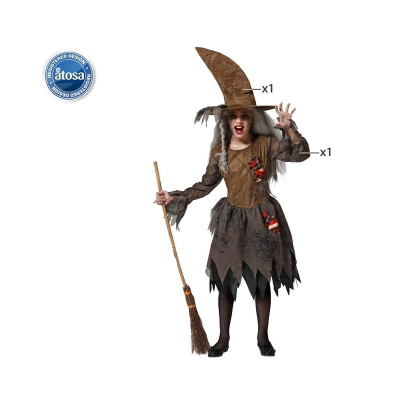 Disfraz Bruja Malvada 10-12 Años