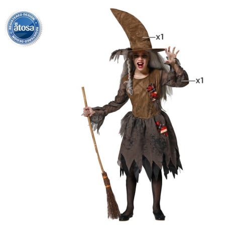 Disfraz Bruja Malvada 10-12 Años