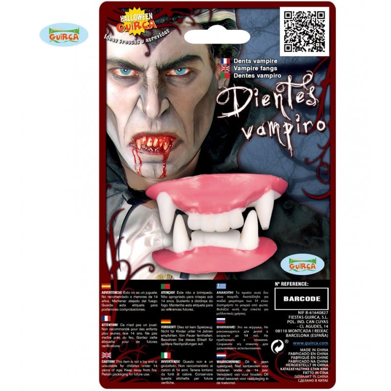 Dientes Vampiro 2 Unidades