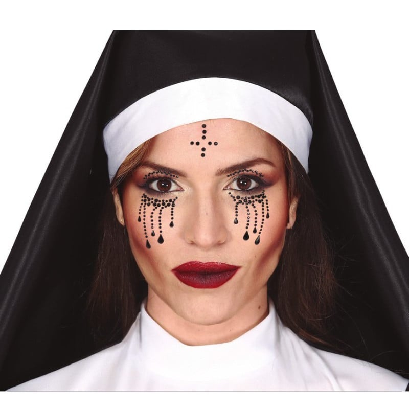 Joyas Faciales Adhesivas Monja