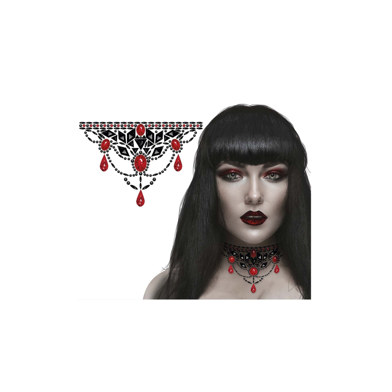 Joyas Adhesivas Cuello Gótica