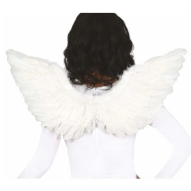 Alas De Plumas Blancas 62 Cms