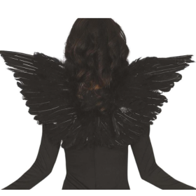 Alas De Plumas Negras 62 Cms