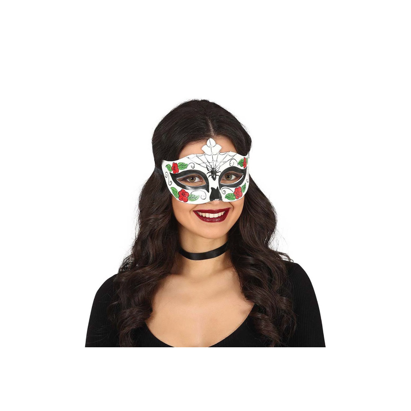Antifaz Catrina Con Araña