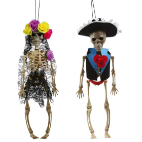 Colgantes Esqueletos Mexicanos Surtido