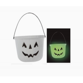 Cubo Calabaza Brilla En Oscuridad