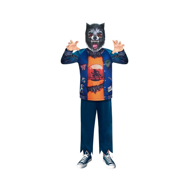 Disfraz Sostenible Hombre Lobo 2-3 Años