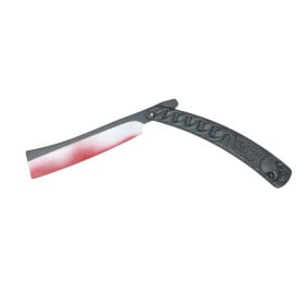 Navaja De Afeitar Con Sangre 30 Cm