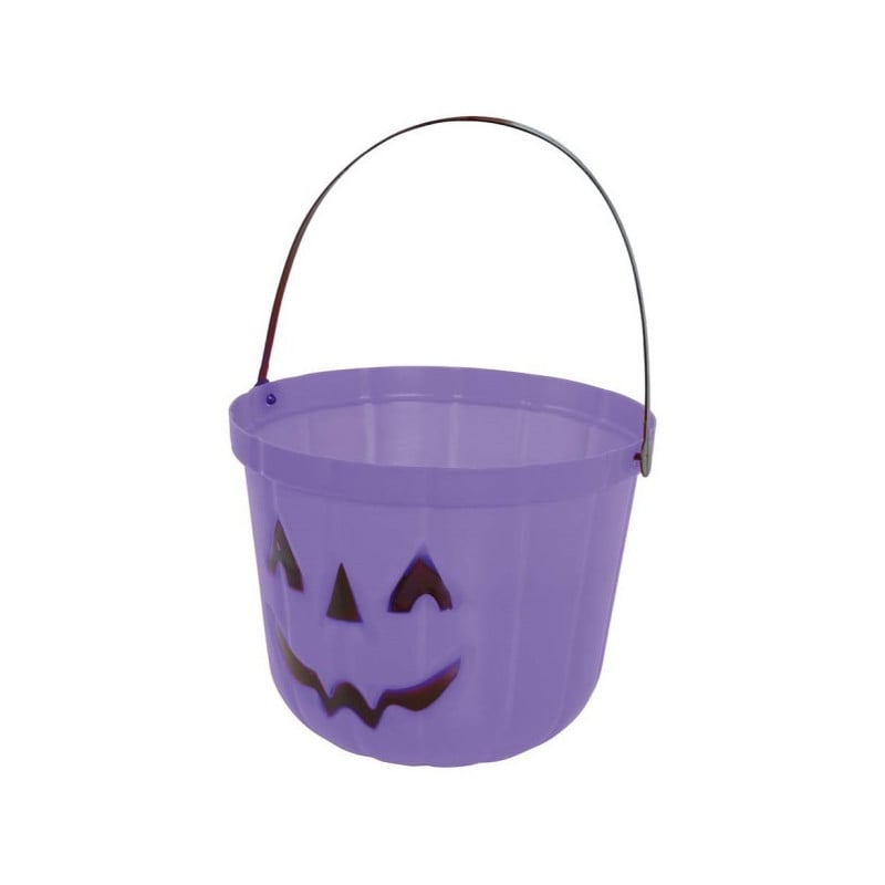 Cubo Calabaza 20 Cm Surtido Lila Y Negro