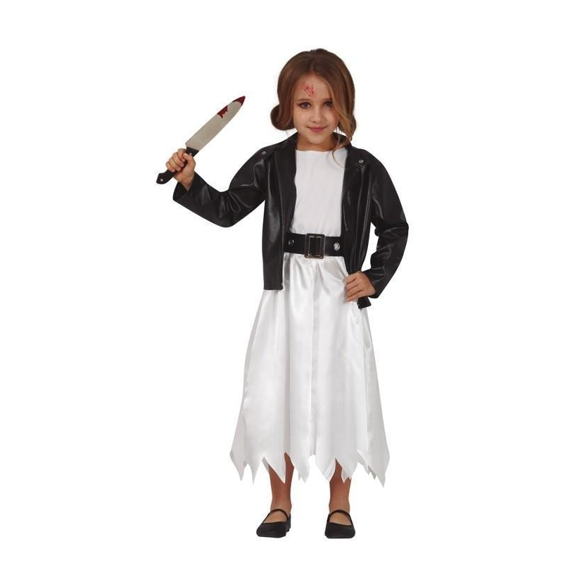 Disfraz Novia Diabólica 7-9 Años