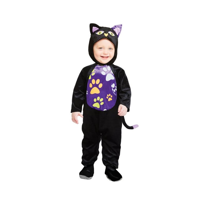 Disfraz Enterizo Gato 2-3 Años