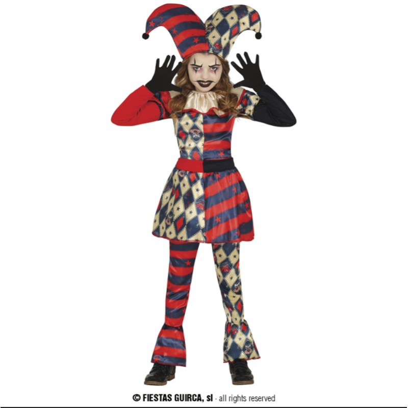 Disfraz Arlequín Diabolico 5-6 Años